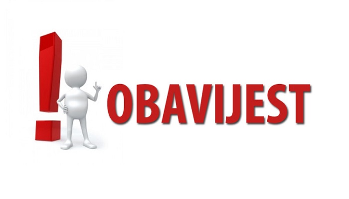 Obavijest o odabiru ponude – školski namještaj