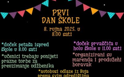 PRVI DAN ŠKOLE