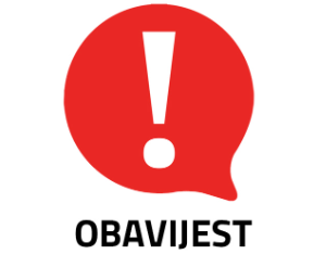 OBAVIJEST ZA PRVAŠIĆE